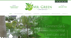 Desktop Screenshot of mrgreenlawnservices.com